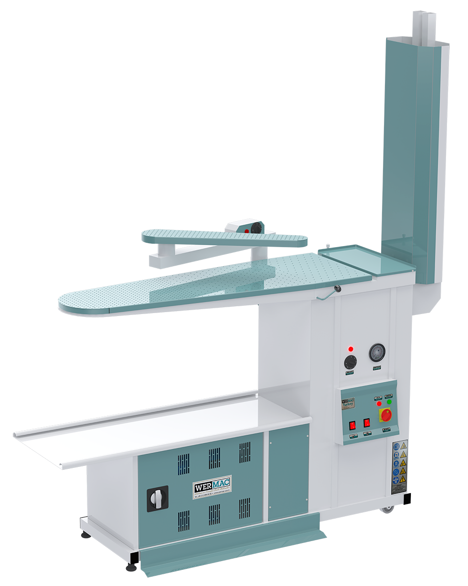 B504 Kendinden Kazanlı Kol Aparatlı Dar Paskala Ütü